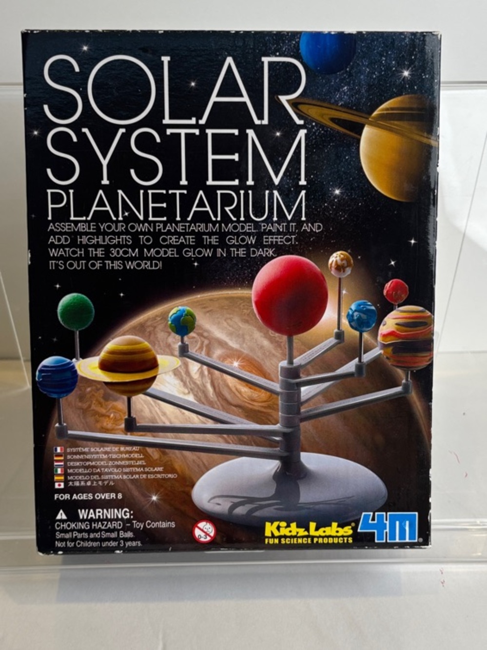 4M KidzLabs Solar System Planetarium Kit Glow In The Dark. NIB
